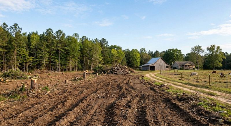 Field Clearing in Gwinnett County, GA