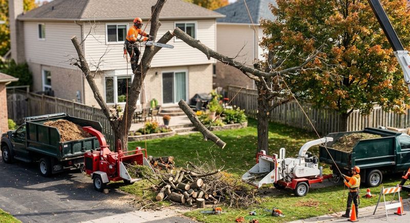 Birch Tree Removal in Montgomery County, PA